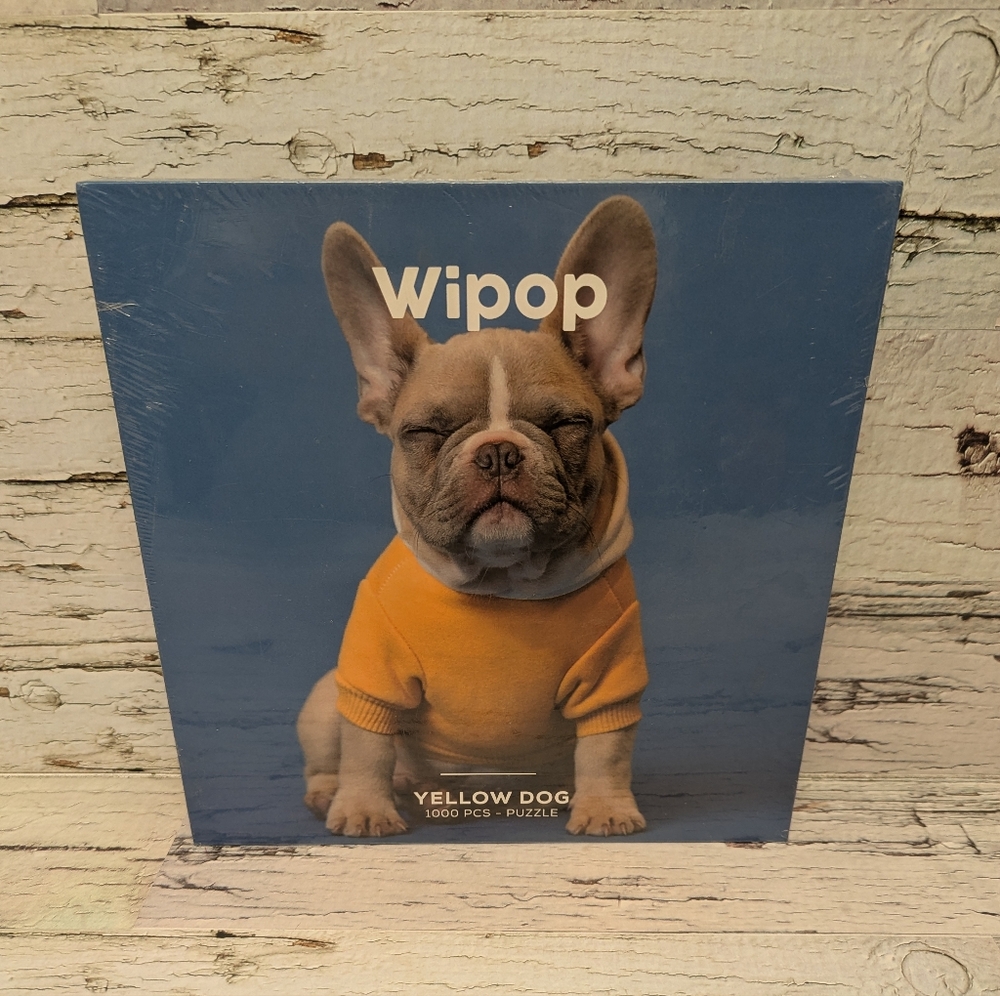 New Sealed 1000 Piece Wipop Yellow Dog Puzzle 2021 Photo By Karsten Winegeart